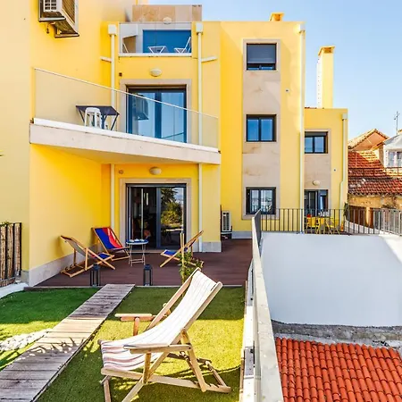 110m2 Flat, Large Terrace With A View And A Garden Apartament Lizbona
